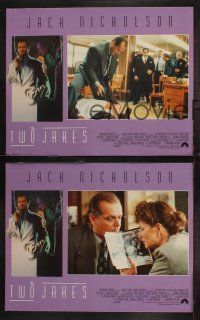 6s460 TWO JAKES 8 LCs '90 Jack Nicholson, Harvey Keitel, Meg Tilly, Stowe, art by Rodriguez!