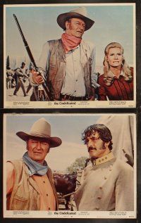 6s553 UNDEFEATED 7 LCs '69 cowboy western images of Yankee John Wayne & Rock Hudson!