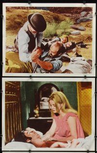 6s521 FOUR RODE OUT 7 LCs '69 sexy cowgirl Sue Lyon, Pernell Roberts, Julian Mateos!