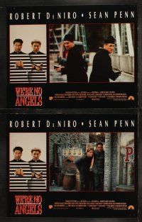 6s475 WE'RE NO ANGELS 8 LCs '89 fake priests Robert De Niro & Sean Penn, directed by Neil Jordan!