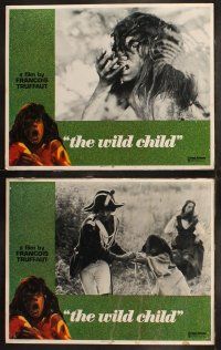 6s484 WILD CHILD 8 LCs '70 Francois Truffaut's classic L'Enfant Sauvage!