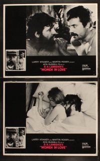 6s492 WOMEN IN LOVE 8 int'l LCs '70 Ken Russell, D.H. Lawrence, Bates, Oliver Reed, Glenda Jackson!