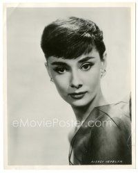 6t002 AUDREY HEPBURN stage play 8x10 still '54 gorgeous close up, starring on Broadway in Ondine!