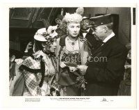 6t370 BEAUTIFUL BLONDE FROM BASHFUL BEND 8x10.25 still '49 Harry Hayden hands note to Betty Grable