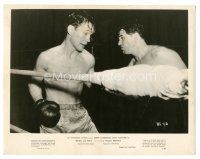 6t406 BODY & SOUL 8x10.25 still '47 c/u of boxer John Garfield getting pummeled in ring!