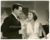 6t409 BORN TO BE BAD 7.5x9.5 still '34 Russell Hopton stares at smiling bad girl Loretta Young!