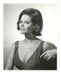 6t038 CLAUDIA CARDINALE 8.25x10 still '65 the sexy actress starring in her first movie, Blindfold!