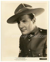6t471 COUNTRY BEYOND 8x10 still '36 James Oliver Curwood, Canadian Mountie Robert Kent!