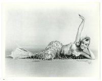6t053 DORIS DAY 8x10 still '66 best portrait in mermaid costume from The Glass Bottom Boat!