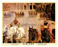 6t199 BEN-HUR color English FOH LC #16 '60 Charlton Heston & Boyd in the most classic chariot race!