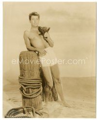 6t554 FARLEY GRANGER 7.75x9.5 still '51 standing on beach in swimsuit from I Want You!
