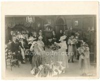 6t900 SOLD FOR MARRIAGE 8x10 key book still '16 bride Lillian Gish surrounded by guests at wedding