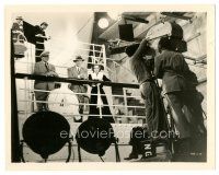 6t567 FORSAKING ALL OTHERS candid 8x10 still '34 Joan Crawford & Clark Gable filmed on ship's deck!