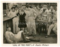 6t591 GIRL OF THE PORT 8x10.25 still '30 Sally O'Neil & her shell-shocked WWI veteran beau in Fiji
