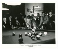 6t644 HUSTLER 8.25x10 still '61 best image of Paul Newman as Fast Eddie Felson shooting pool!