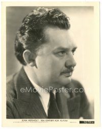 6t676 JEAN HERSHOLT 8x10.25 still '36 c/u of the famous humanitarian, appearing in Seventh Heaven!