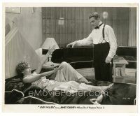 6t707 LADY KILLER 8x9.75 still '33 James Cagney resists beckoning Mae Clarke laying on bed!