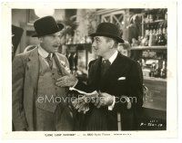 6t721 LONG LOST FATHER 8x10.25 still '34 John Barrymore and another man in a bar!