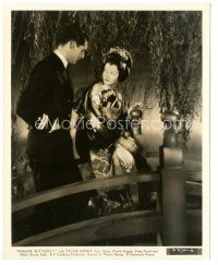 6t739 MADAME BUTTERFLY deluxe 8.25x10 still '32 great close up of Asian Sylvia Sidney & Cary Grant!