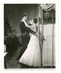 6t741 MAGNIFICENT OBSESSION 8.25x10 still '54 Rock Hudson says Jane Wyman is lovely to dance with!