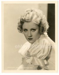 6t133 MARGARET PERRY 8x10.25 still '30s close portrait of the pretty blonde heavily made up!
