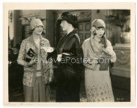 6t785 NAUGHTY BUT NICE 8x10.25 still '27 pretty flapper Colleen Moore overhears gossip!