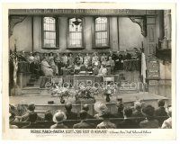 6t801 ONE FOOT IN HEAVEN 8x10.25 still '41 minister Fredric March preaching at church!