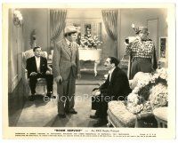 6t863 ROOM SERVICE 8x10.25 still '38 Frank Albertson watches zany Groucho, Chico & Harpo Marx!