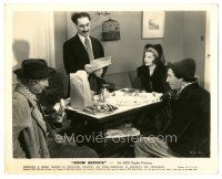6t861 ROOM SERVICE 8x10 still '38 young Lucille Ball with Groucho, Chico & Harpo Marx!
