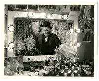 6t887 SHOW BOAT 8x10 still '36 Charles Winninger wishes Sunnie O'Dea luck before going on stage!