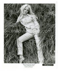 6t174 SONDRA LOCKE 8.25x10 still '70 on hay making Cover Me Babe when it was Run Shadow Run!