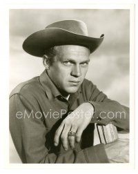 6t908 STEVE McQUEEN TV 7x9 still '50s as young bounty hunter Josh Randall in Wanted: Dead or Alive!