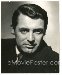 6t921 SUSPICION 7.5x9.5 still '41 best close portrait of Cary Grant, Alfred Hitchcock!