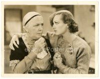 6t957 TODAY WE LIVE 8x10.25 still '33 close up of Joan Crawford comforting Louise Closser Hale!