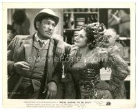 6t981 WE'RE GOING TO BE RICH 8x10.25 still '38 Victor McLaglen in bar w/ sexy barmaid Coral Browne
