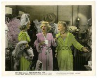6t284 WHEN MY BABY SMILES AT ME color 8x10.25 still '48 Betty Grable & June Havoc in dressing room
