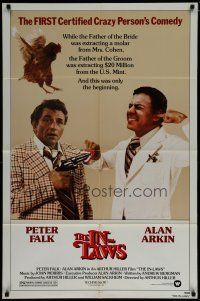 6w368 IN-LAWS 1sh '79 classic Peter Falk & Alan Arkin screwball comedy!