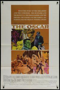 6w559 OSCAR 1sh '66 Stephen Boyd & Elke Sommer race for Hollywood's highest award!