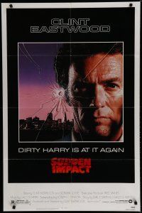 6w789 SUDDEN IMPACT 1sh '83 Sondra Locke, Hingle, Clint Eastwood is at it again as Dirty Harry!