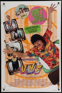 6w896 UHF style B 1sh '89 Victoria Jackson, Michael Richards, great wacky Weird Al Yankovic image!