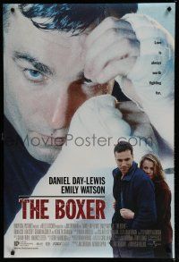 6x147 BOXER int'l DS 1sh '97 giant image of Daniel Day-Lewis & w/Emily Watson!