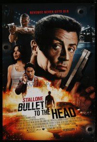 6x154 BULLET TO THE HEAD advance DS 1sh '12 Sylvester Stallone, Sung Kang, revenge never gets old!