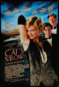 6x170 CAT'S MEOW DS 1sh '01 Bogdanovich, Kirsten Dunst as Marion Davies, Eddie Izzard as Chaplin!