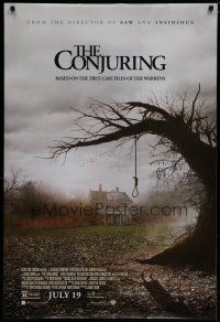6x193 CONJURING int'l advance DS 1sh '13 based on the true case files of the Ed & Lorraine Warren!