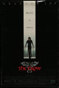 6x203 CROW 1sh '94 great full length image of Brandon Lee in his final movie!