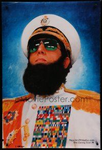 6x245 DICTATOR May 16 style teaser DS 1sh '12 wacky artwork of Sacha Baron Cohen in the title role!
