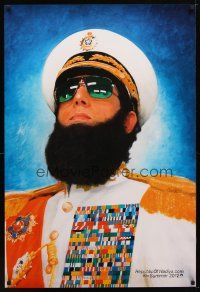 6x243 DICTATOR Summer style teaser DS 1sh '12 wacky artwork of Sacha Baron Cohen in the title role!
