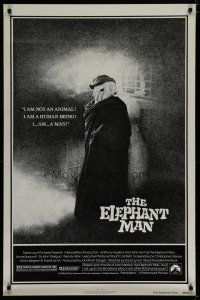 6x265 ELEPHANT MAN 1sh '80 John Hurt is not an animal, Anthony Hopkins, directed by David Lynch!