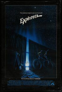 6x280 EXPLORERS int'l 1sh '85 directed by Joe Dante, the adventure begins in your own back yard!