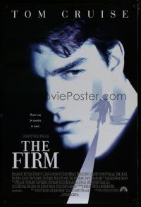 6x302 FIRM int'l DS 1sh '93 Tom Cruise on the run, Sydney Pollack directed, lawyers!